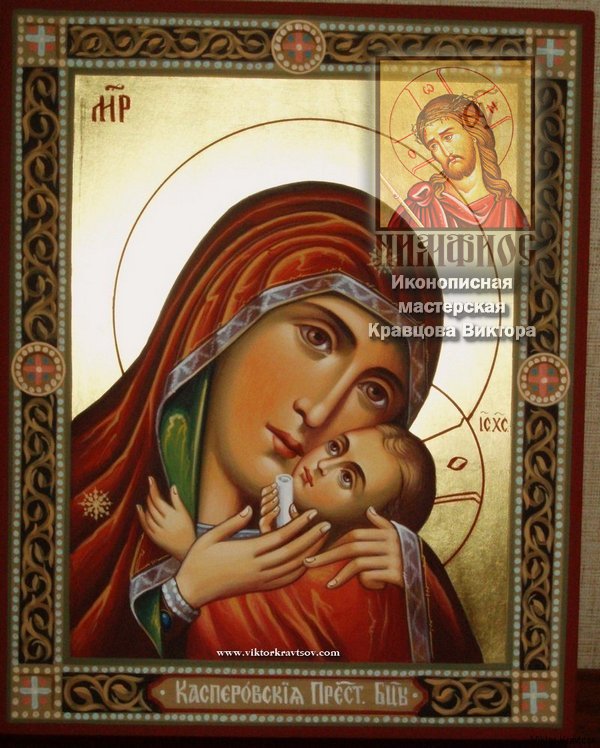 Касперовская икона Божией Матери на заказ.