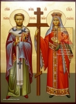 Святитель Лев, папа Римский и Святая Равноапостольная царица Елена