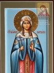 Мерная икона Св. Варвара.
