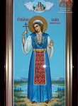 Мерная икона Св. Злата Могленская в киоте