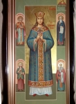 Мерная икона Иулиании в киоте