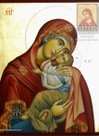 Икона Божией Матери "Сладкое Лобзание"