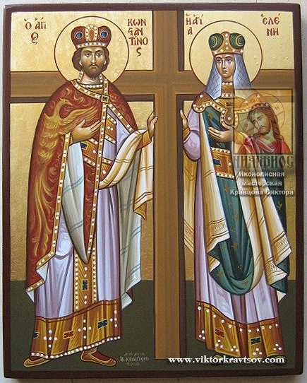 Икона Константина и Елены