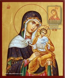 Konevskaya (Golubitskaya) icon of the Mother Of God.