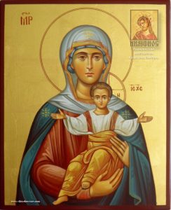 Leushinskaya icon of the Mother of God