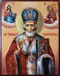 Купить икону Св. Николая Угодника. Купить рукописную икону.